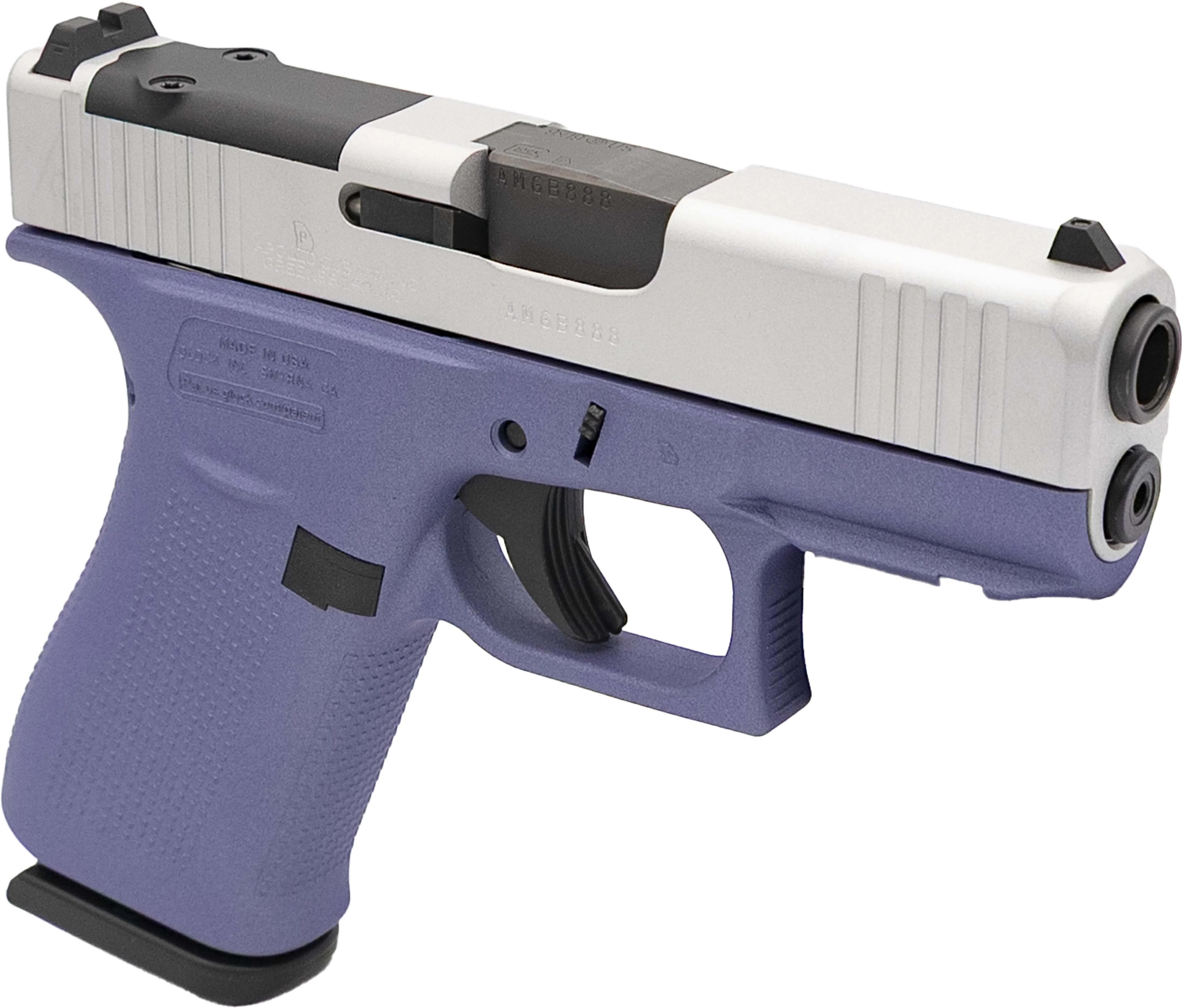 GLOCK 43X MOS US CRUSHED ORCHID 9MM