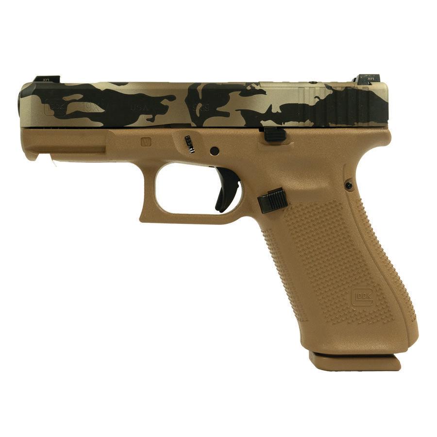 Glock V-Series Model 19x OR Camo Handgun