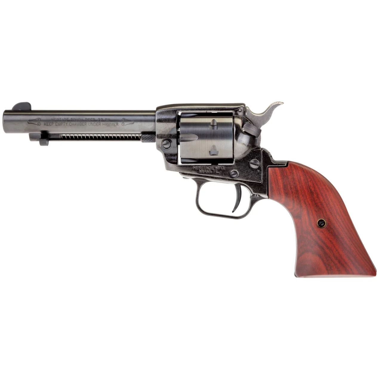 HERITAGE 22LR 4.75" FS BLUED GRAY PEARL GRIPS - for sale