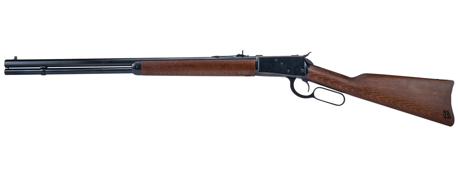 HERITAGE R92 45LC LEVER 12-SH 24" OCTAGON BL HARDWOOD - for sale