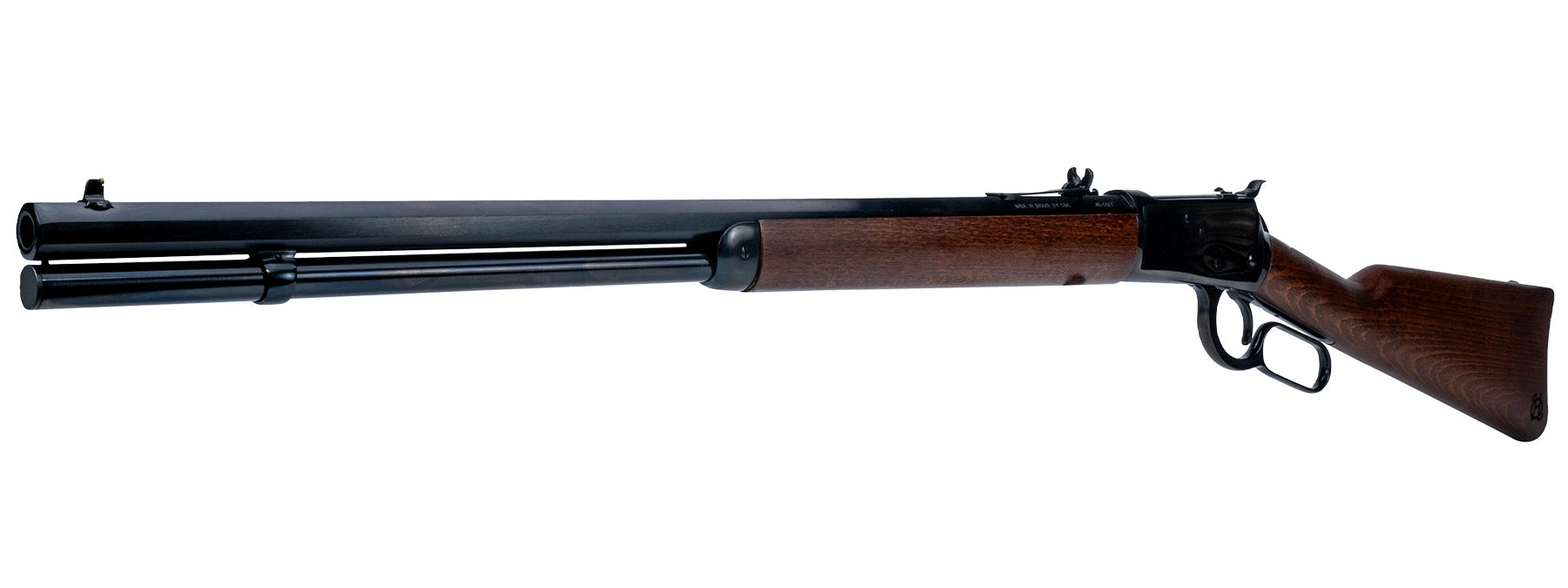 HERITAGE R92 45LC LEVER 12-SH 24" OCTAGON BL HARDWOOD - for sale